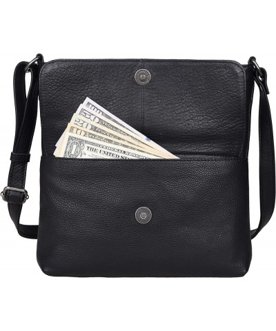 Piper Leather Crossbody Bag Grainy Napa Black $25.85 Crossbody Bags