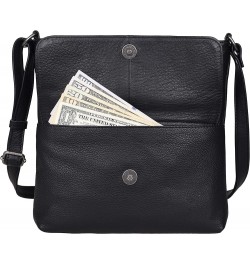 Piper Leather Crossbody Bag Grainy Napa Black $25.85 Crossbody Bags