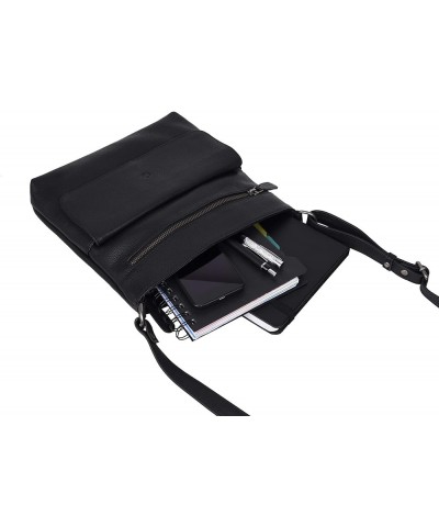 Piper Leather Crossbody Bag Grainy Napa Black $25.85 Crossbody Bags