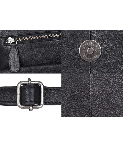 Piper Leather Crossbody Bag Grainy Napa Black $25.85 Crossbody Bags