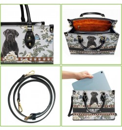 Personalized Cane Corso Dog Handbags, Custom Name Dog Leather Bags, Purses, Shoulder Bag, Gift For Dog Mom Dog Lover Style 5 ...