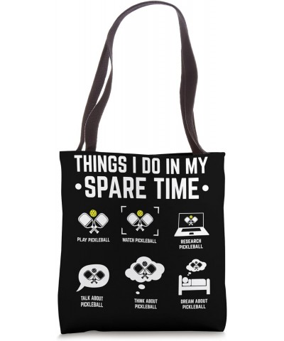 Explore Your Love for Pickleball with Our Unique Design Tote Bag $14.75 Totes