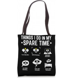 Explore Your Love for Pickleball with Our Unique Design Tote Bag $14.75 Totes