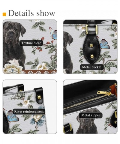 Personalized Cane Corso Dog Handbags, Custom Name Dog Leather Bags, Purses, Shoulder Bag, Gift For Dog Mom Dog Lover Style 5 ...