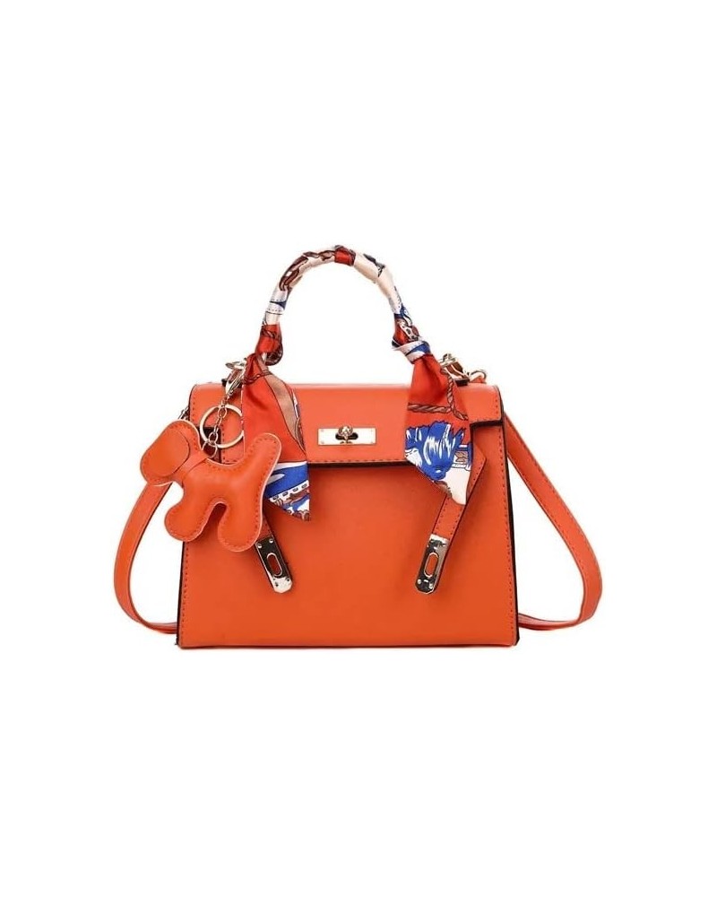 fashion Handbags for Women Purses Crossbody bags Top Handle Satchel Shoulder Bag Tote Bag luxury bag Orange Medium $35.10 Totes