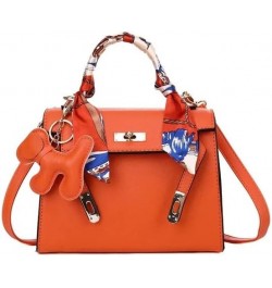 fashion Handbags for Women Purses Crossbody bags Top Handle Satchel Shoulder Bag Tote Bag luxury bag Orange Medium $35.10 Totes