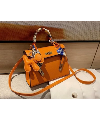 fashion Handbags for Women Purses Crossbody bags Top Handle Satchel Shoulder Bag Tote Bag luxury bag Orange Medium $35.10 Totes