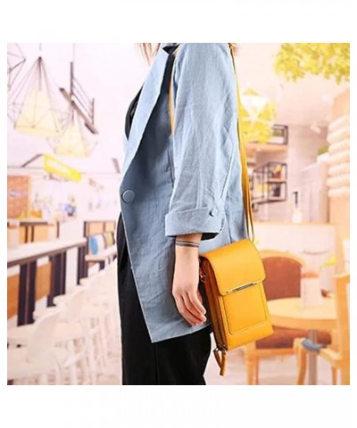 Anti-Theft Leather Bag,Mini Messenger Shoulder Handbag Wallet,RFID Blocking PU Leather Crossbody Bag for Women Black $9.23 Cr...