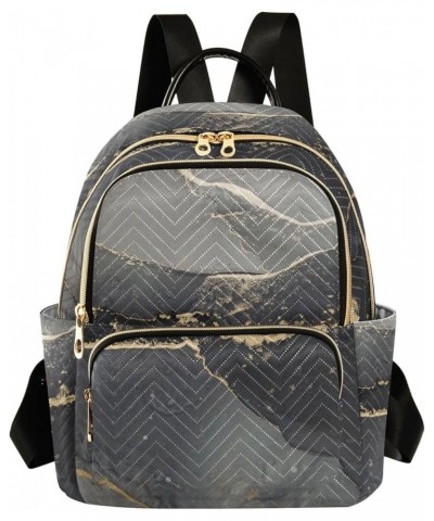 Colorful Marble Women's Backpack Wallet Casual Small Backpack Fashion Women's Travel Bag School Backpack Color290 Medium $17....