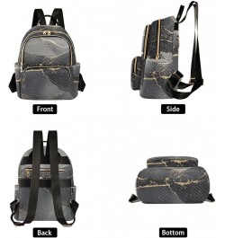 Colorful Marble Women's Backpack Wallet Casual Small Backpack Fashion Women's Travel Bag School Backpack Color290 Medium $17....