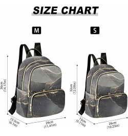 Colorful Marble Women's Backpack Wallet Casual Small Backpack Fashion Women's Travel Bag School Backpack Color290 Medium $17....