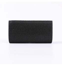 Fashion Clutch Women Evening Bags for Wallets Wedding Formal Prom Vertical bar Folding cloth Handbag purse Black-1 $10.87 Eve...