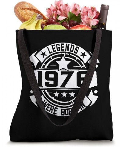 46th Birthday Gift 46 Years Legends Were Born In 1976 Tote Bag $14.55 Totes