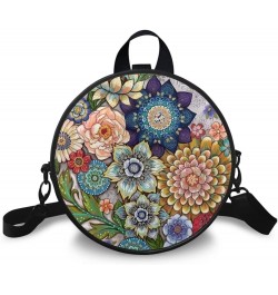 Women's Backpack,Crossbody Bags for Women, Cute Purses Shoulder Bag with Adjustable Shoulder Strap Boho Mandala $14.55 Backpacks