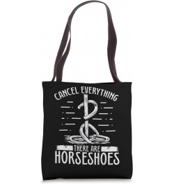 Horseshoe Pitching Tournament Cancel Everything Horseshoes Tote Bag $12.47 Totes