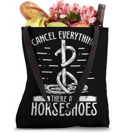 Horseshoe Pitching Tournament Cancel Everything Horseshoes Tote Bag $12.47 Totes