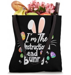 I'm The Instructional Lead Bunny Easter Day Family Matching Tote Bag $12.99 Totes