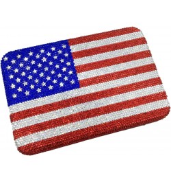 The National Flag Crystal Clutch Purse for Women Evening Bags Party Chain Shoulder Handbags $31.67 Evening Bags