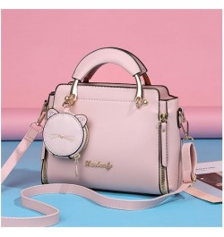 Women Handbag And Purses Crossbody Bag Cute Small Shoulder Bags Pu Leather Tote Handle Bags With Cute Coin Purse Purple $19.7...