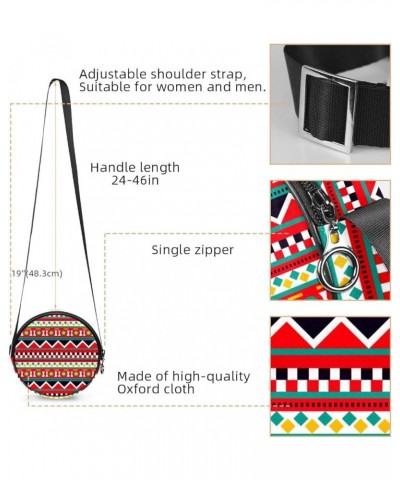 Black Floral Flower Tropical Crossbody Bag for Women Teen Girls Round Canvas Shoulder Bag Purse Tote Handbag Bag Multi16 $12....