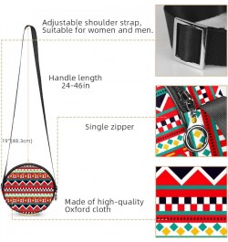 Black Floral Flower Tropical Crossbody Bag for Women Teen Girls Round Canvas Shoulder Bag Purse Tote Handbag Bag Multi16 $12....