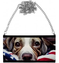 US Flag Women's Wallet Clutch - Dog Clutch for Women - Art Women's Wallet Clutch $18.80 Clutches