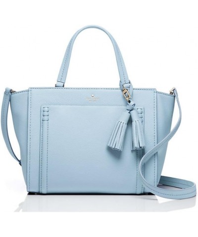 Orchard Street Dillon Satchel Bag Grey Skies $122.85 Satchels