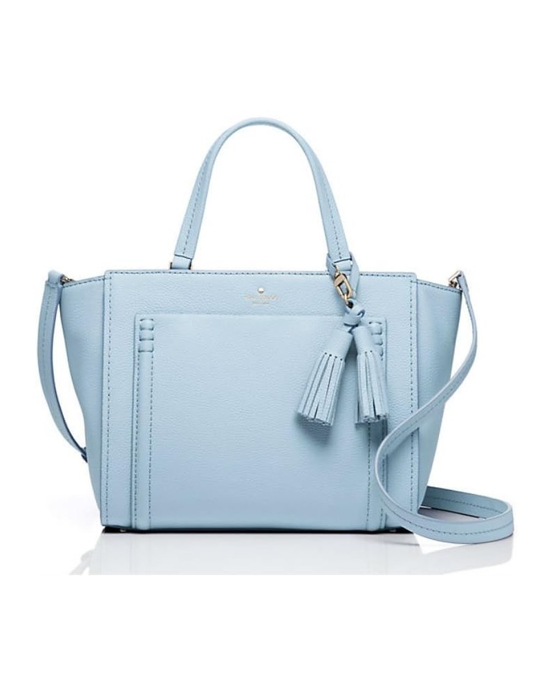 Orchard Street Dillon Satchel Bag Grey Skies $122.85 Satchels