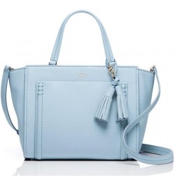 Orchard Street Dillon Satchel Bag Grey Skies $122.85 Satchels