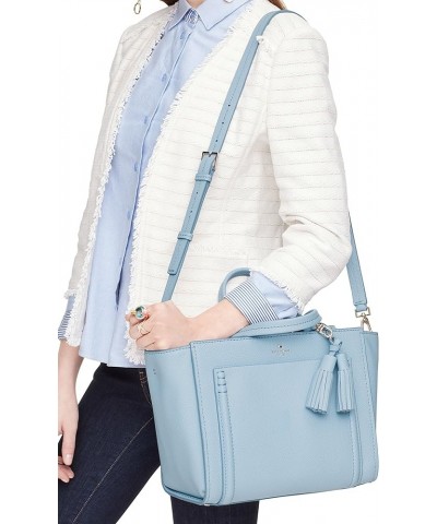 Orchard Street Dillon Satchel Bag Grey Skies $122.85 Satchels