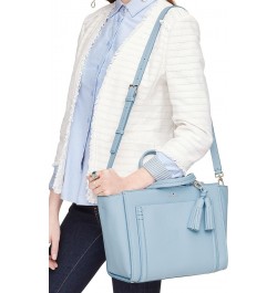 Orchard Street Dillon Satchel Bag Grey Skies $122.85 Satchels