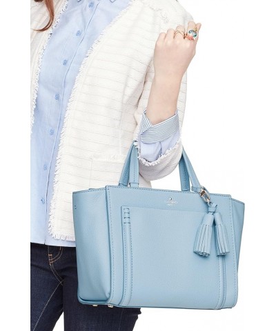 Orchard Street Dillon Satchel Bag Grey Skies $122.85 Satchels