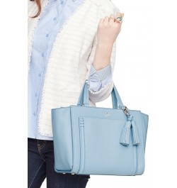 Orchard Street Dillon Satchel Bag Grey Skies $122.85 Satchels