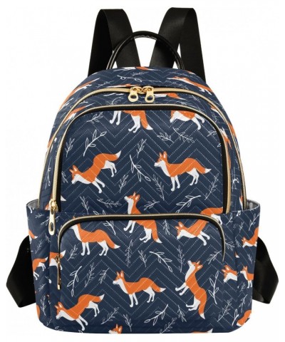 Cute Cartoon Fox Wild Animals Backpack Purse for Women Travel Handbag Shoulder Bag $18.54 Backpacks