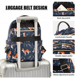 Cute Cartoon Fox Wild Animals Backpack Purse for Women Travel Handbag Shoulder Bag $18.54 Backpacks