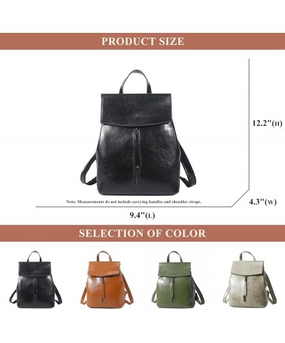 Fashion Backpack Purses for Women Genuine Leather Designer Ladies Shoulder Bags Convertible Travel Crossbody Bags Grey $46.99...