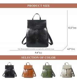 Fashion Backpack Purses for Women Genuine Leather Designer Ladies Shoulder Bags Convertible Travel Crossbody Bags Grey $46.99...