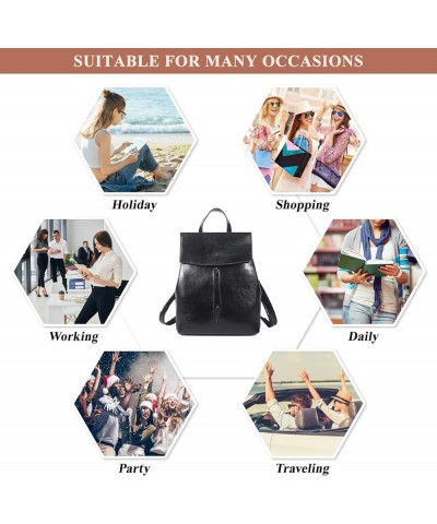 Fashion Backpack Purses for Women Genuine Leather Designer Ladies Shoulder Bags Convertible Travel Crossbody Bags Grey $46.99...