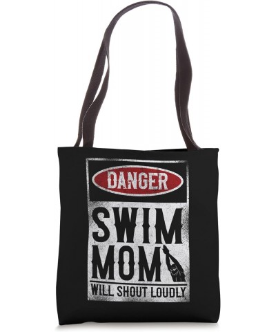 Swimming Swimmer DANGER Swim Mom Tote Bag $12.31 Totes