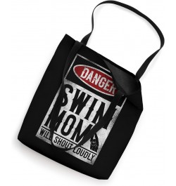 Swimming Swimmer DANGER Swim Mom Tote Bag $12.31 Totes