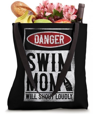 Swimming Swimmer DANGER Swim Mom Tote Bag $12.31 Totes