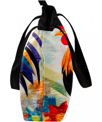 The Tote Bag For Women,Purses For Women,Handbags For Women,Abstract Geometric Rooster Handbags $13.01 Totes