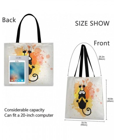 Canvas Tote Bag for Women with Pocket,Canvas Tote Purse Work Tote Bag Canvas Shopping Bag 34 $10.57 Totes