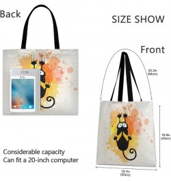 Canvas Tote Bag for Women with Pocket,Canvas Tote Purse Work Tote Bag Canvas Shopping Bag 34 $10.57 Totes