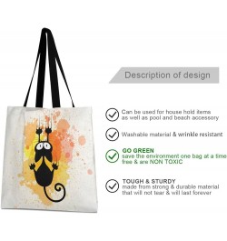 Canvas Tote Bag for Women with Pocket,Canvas Tote Purse Work Tote Bag Canvas Shopping Bag 34 $10.57 Totes