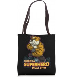 British English Bulldog Dog Breed Tote Bag $9.66 Totes