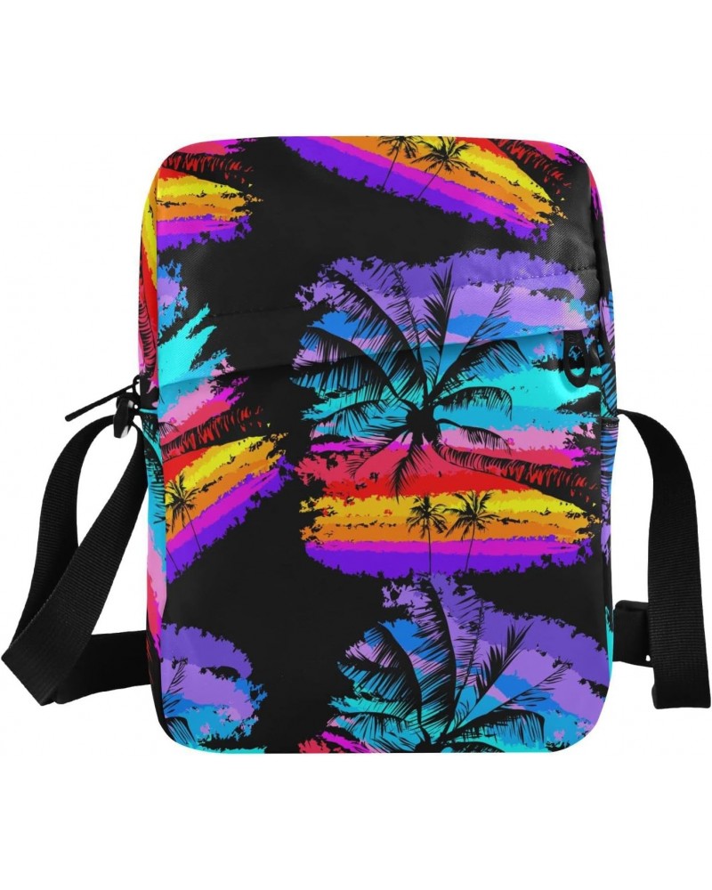 Crossbody Phone Bag Palm Art Printed Small Messenger Shoulder Bag Cash Handbag Wallet Purse(238br3a) $10.34 Crossbody Bags