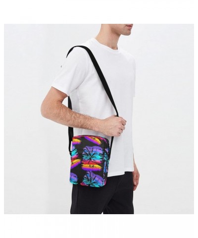 Crossbody Phone Bag Palm Art Printed Small Messenger Shoulder Bag Cash Handbag Wallet Purse(238br3a) $10.34 Crossbody Bags