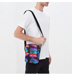 Crossbody Phone Bag Palm Art Printed Small Messenger Shoulder Bag Cash Handbag Wallet Purse(238br3a) $10.34 Crossbody Bags