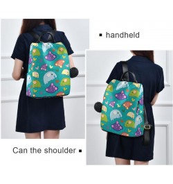 Backpack Purse for Women Fashion Travel Anti-theft Cute Elephant Theme Daypack Casual Shoulder Bag Medium Size $25.64 Backpacks